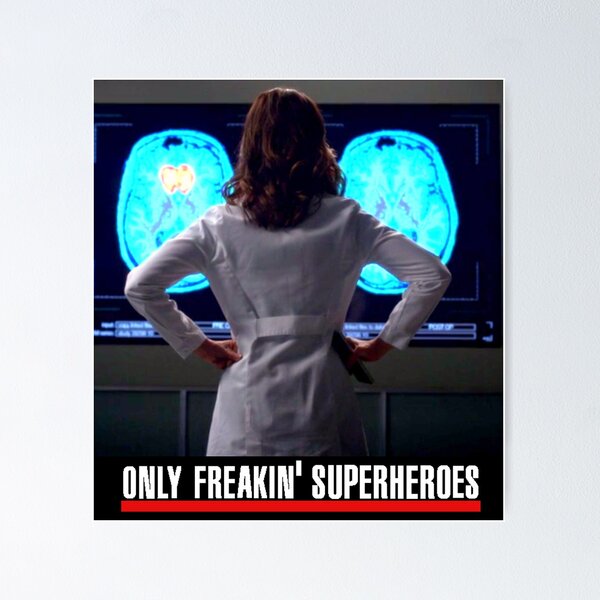 Amelia Shepherd Superhero Pose