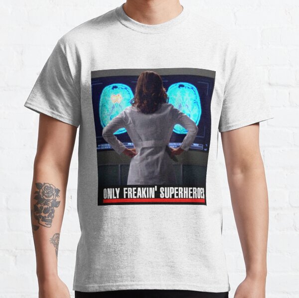 Amelia Shepherd - Only Freakin' Superheroes Classic T-Shirt