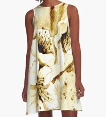 Almond blossoms A-Line Dress