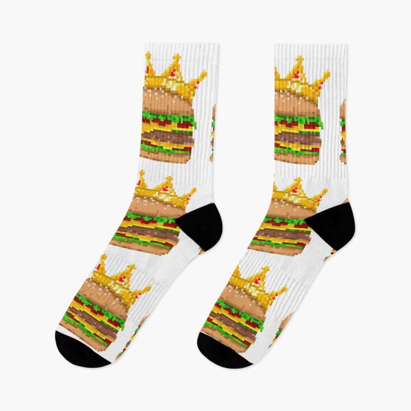 Item preview, Pixel King of Burger  designed and sold by Si Pakne.