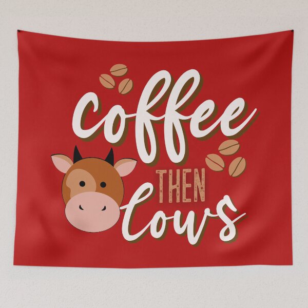Item preview, Coffee Then Cows designed and sold by aoichan3939.