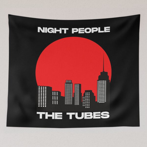 Item preview, THE TUBES - NIGHT PEOPLE  designed and sold by RosalyndCalhoun.