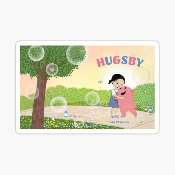Hugsby cover Sticker