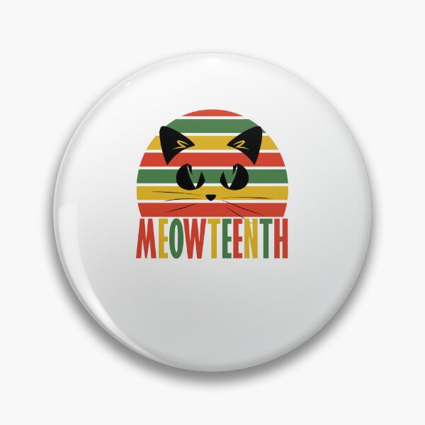 Item preview, Juneteenth Day 1865, meowteenth juneteenth cat, Funny Cat juneteenth  designed and sold by yssnyd.