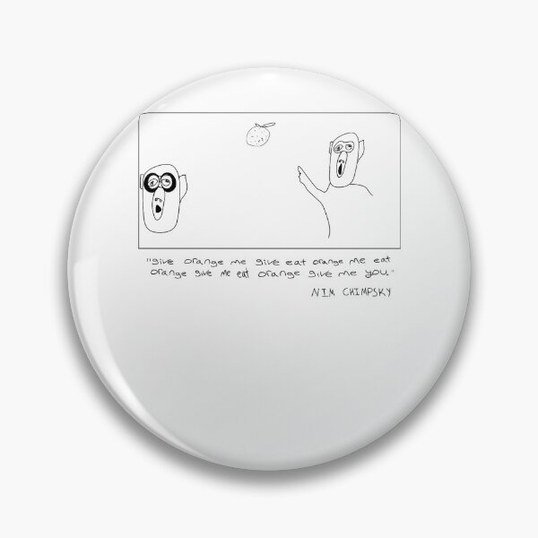 Item preview, Nim Chimpsky meme designed and sold by RosalyndCalhoun.