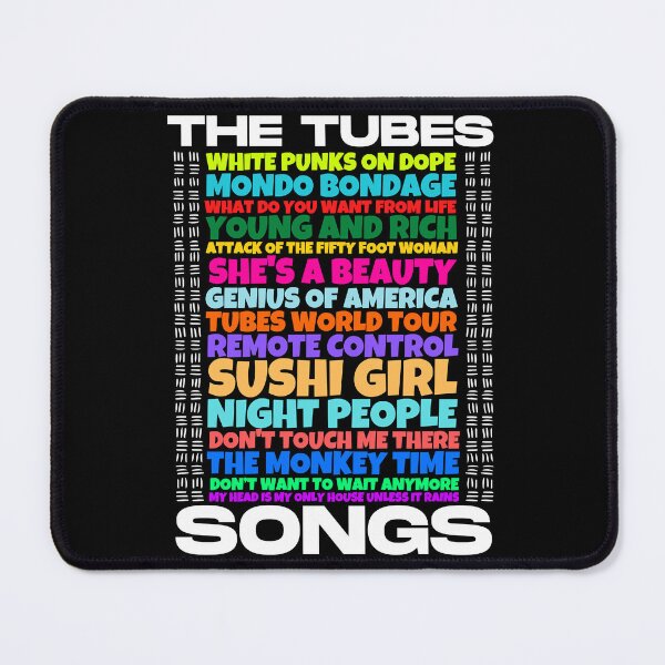 Item preview, THE TUBES - SONG LIST NUMBER ONE designed and sold by RosalyndCalhoun.