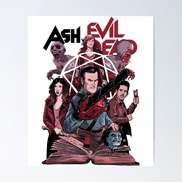 ASH VS EVIL DEAD Gets A New Poster - Nerdy Rotten Scoundrel