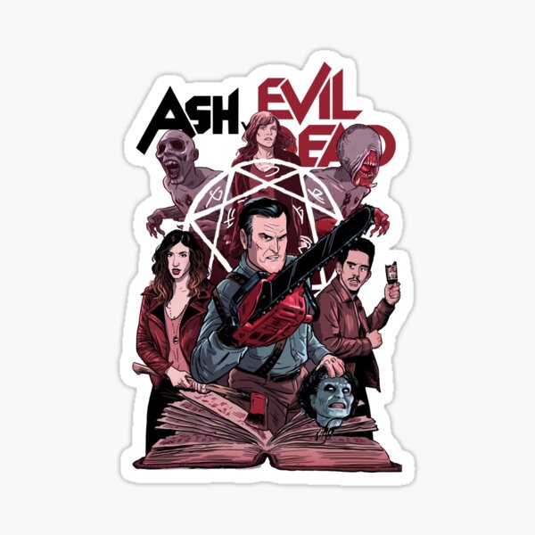 Ash Vs Evil Dead evil Sticker