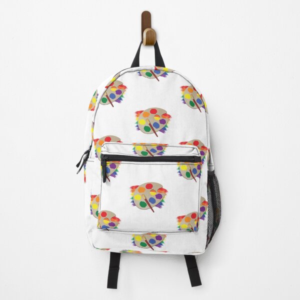 Item preview, 'Artist Palette' (White) designed and sold by The Button Gal.