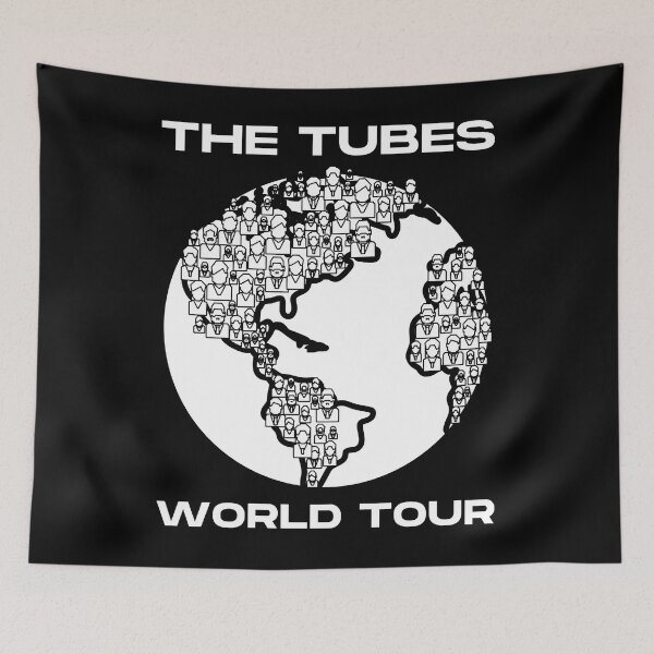 Item preview, THE TUBES - THE TUBES WORLD TOUR - DESIGN NUMBER 2  designed and sold by RosalyndCalhoun.
