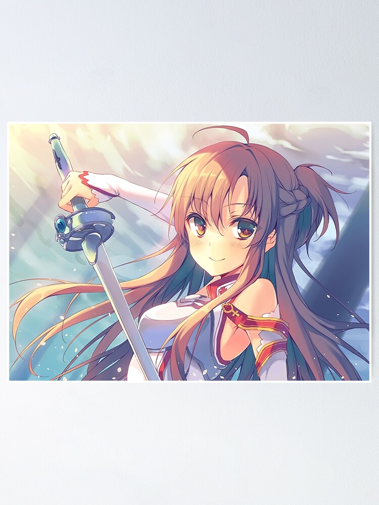 Sword Art Online Sao Asuna Anime Poster – My Hot Posters