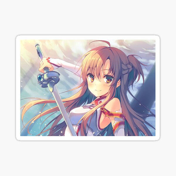 Download Yuuki Asuna, the skilled swordswoman in virtual reality Wallpaper