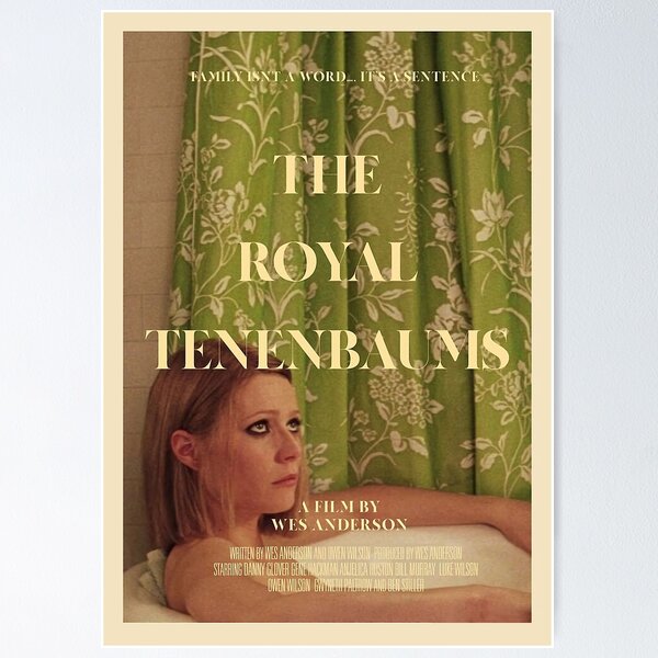 Item preview, the tenenbaums _ the royal Poster designed and sold by Teresa-Sutter.