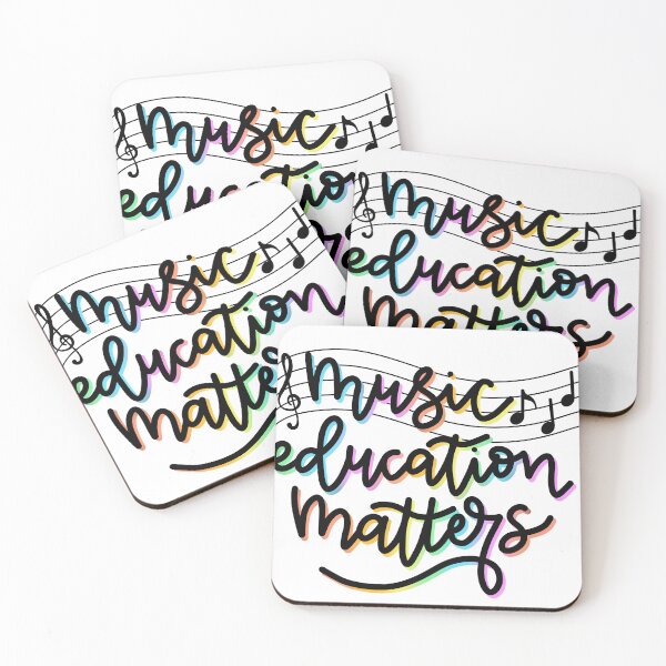 Item preview, Music Education Matters designed and sold by haleyeahdesign.