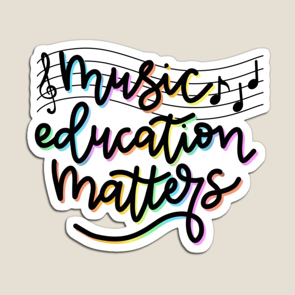 Item preview, Music Education Matters designed and sold by haleyeahdesign.
