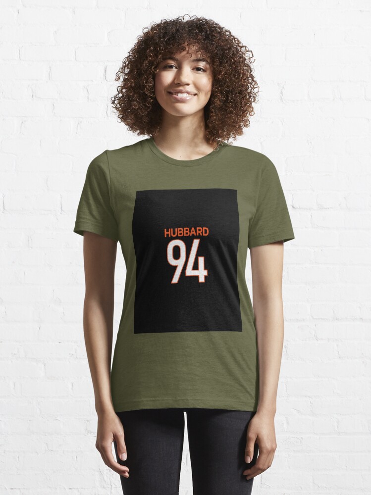 Sam Hubbard Cincinnati Bengals Women's Green St. Patrick's Day Name &  Number V-Neck T-Shirt