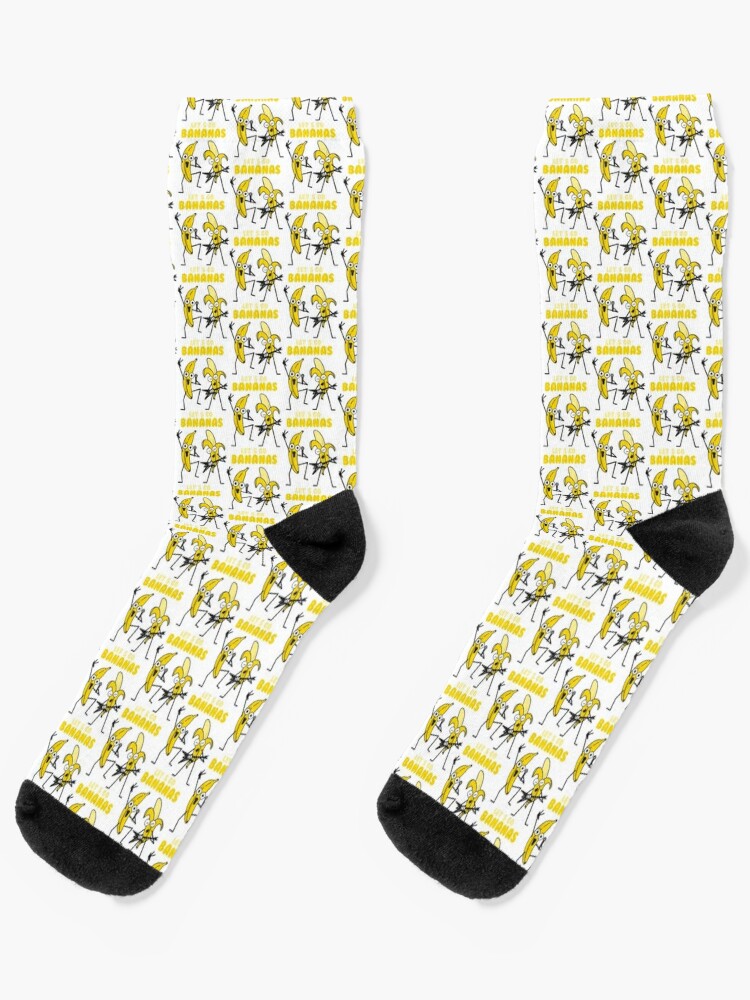 Socks Savannah Unisex Bananas Womens Comfort Birthday Mens