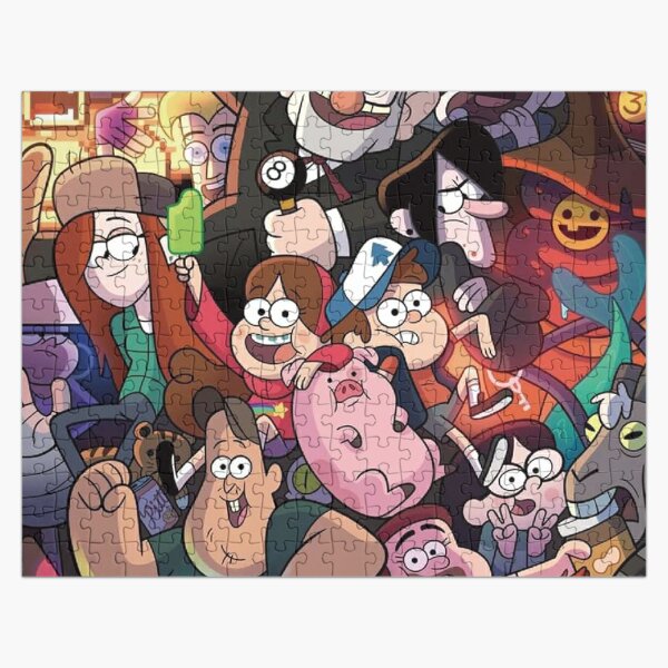 Nod silent grass Gravity Falls Poster" Jigsaw Puzzle for Sale by ronaldgarciz | Redbubble