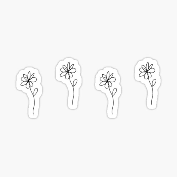 Flower Power Sticker