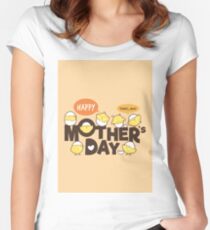 Happy Mothers Day Women's Fitted Scoop T-Shirt