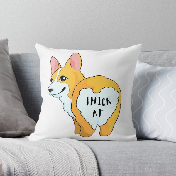 Corgi Butt Car Pillow