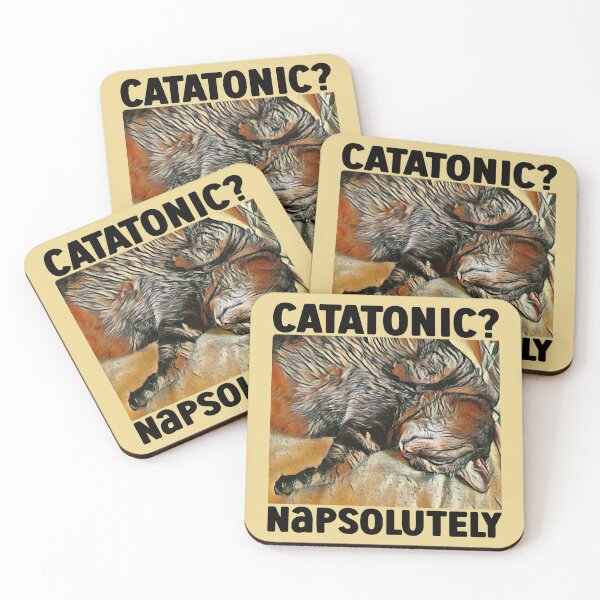 Item preview, Catatonic? Napsolutely 2 designed and sold by i-cottagedesign.