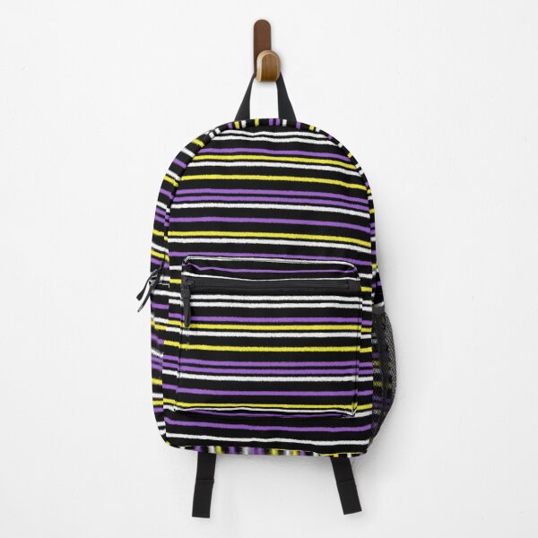 Item preview, Enby grunge stripes designed and sold by TooCoolUnicorn.