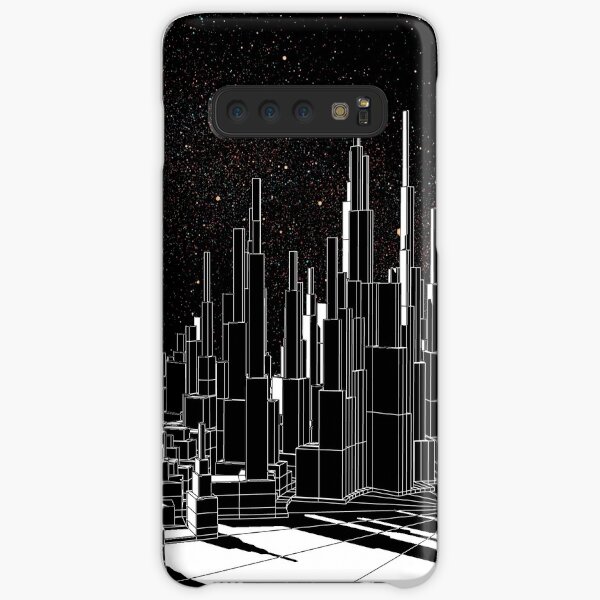 Night Time Graphic City Landscape Samsung Galaxy Snap Case
