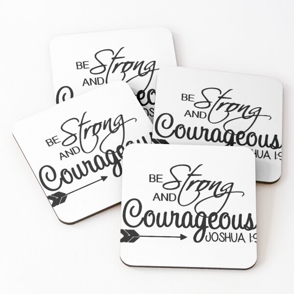 Item preview, Be strong and courageous designed and sold by thebaig.