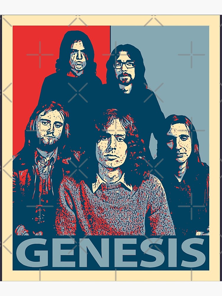 Hope Student Band Progressive Rock Genesis Rock Band Retro Poster For