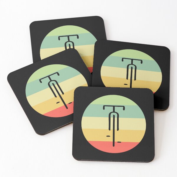 Item preview, Bike Logo Minimal Retro Gift For Cycling And Bicycle Lovers Sticker designed and sold by ayeshadanaqws.