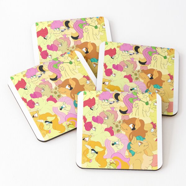 Item preview, My Little Pony - Yellow Ponies designed and sold by Hailey Dorritie.