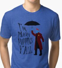 Yandu Poppins Tri-blend T-Shirt
