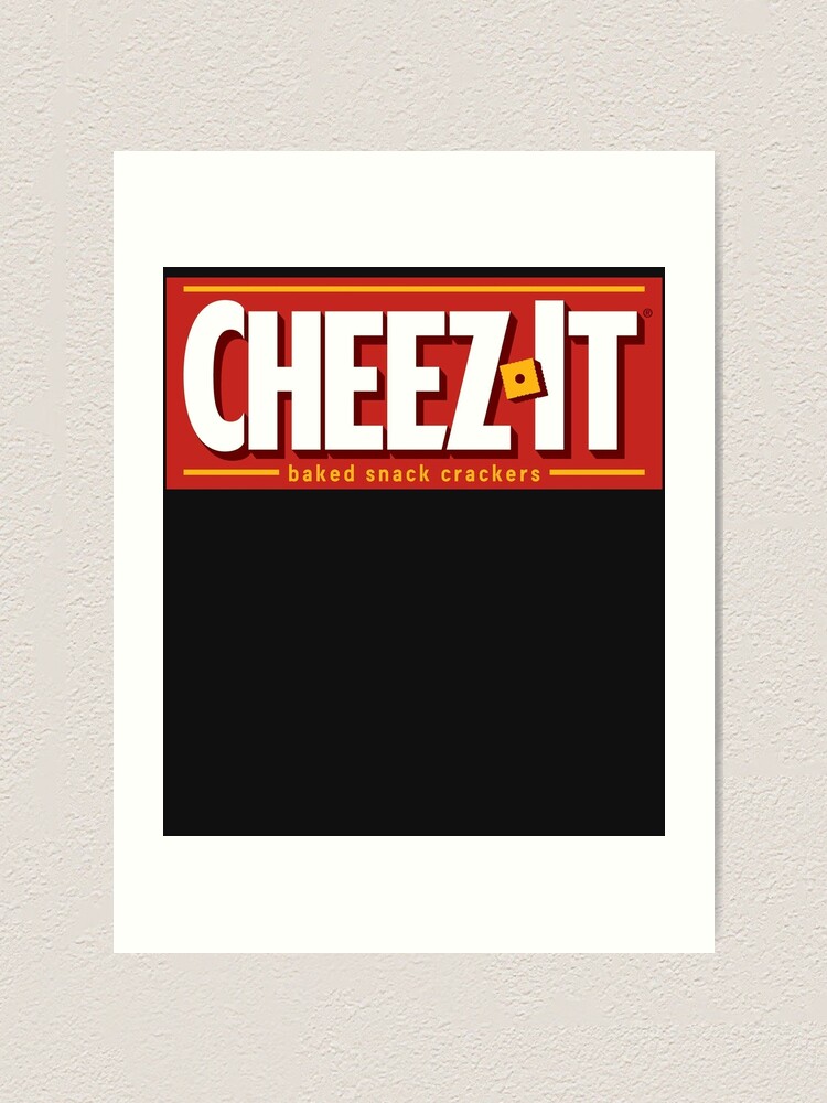 "Cheez It Logo" Art Print for Sale by JordanSSeay Redbubble