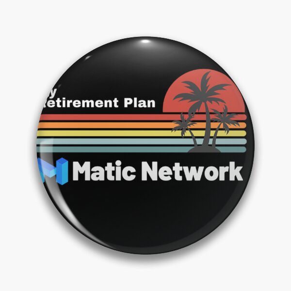 Item preview, Matic Network My Retirement Plan Matic Matic Crypto Hoodie designed and sold by CapitoSenta.