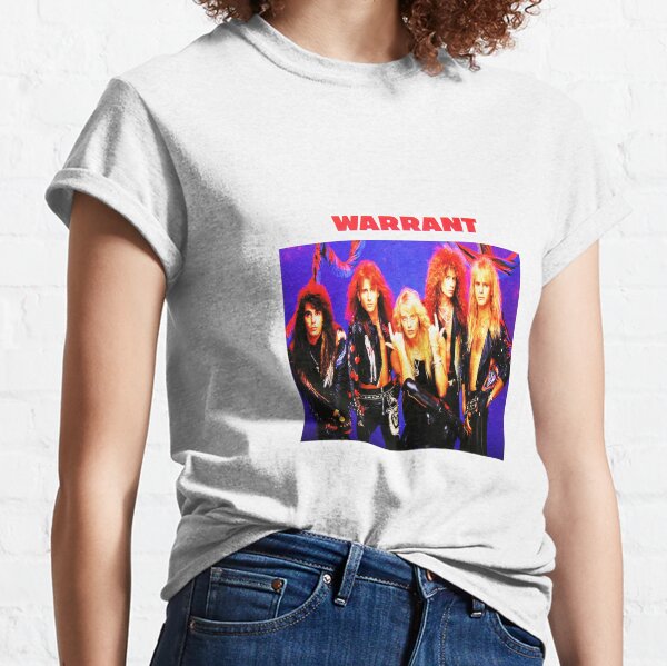 Vintage 80s Warrant rock band T-shirt Tee