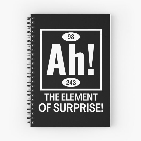 Item preview, Ah! The element of surprise! - Funny Periodic Table Sayings  designed and sold by chetan786.