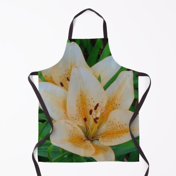 Item preview, Tiger Lily with Leaves Square Photo designed and sold by AliCatOriginals.