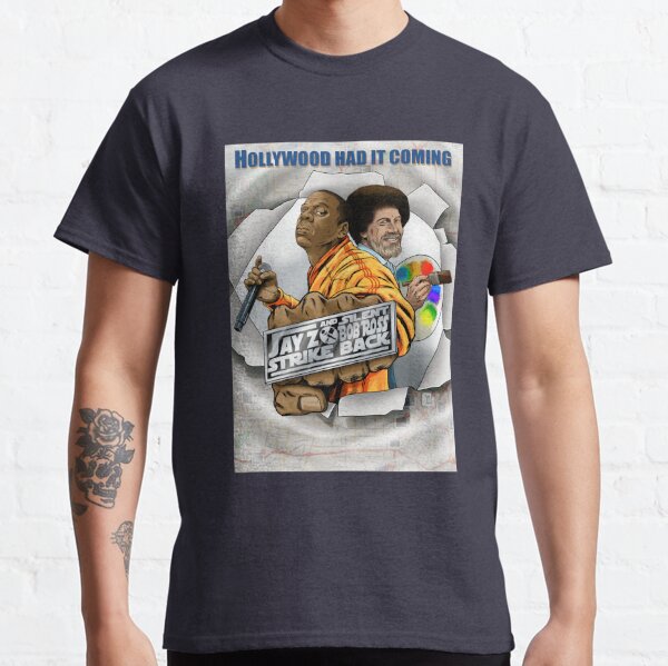 Arts jay and silent bob hackers movie Jay-Z and Silent Bob Ross Strike Back Classic T-Shirt