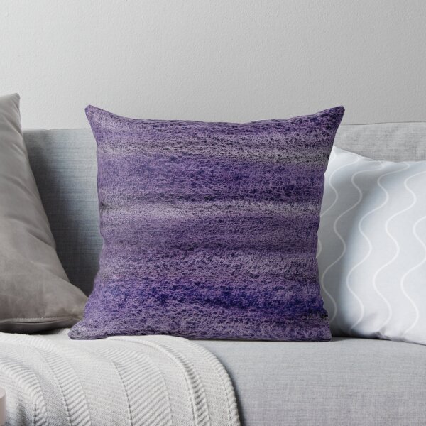 Coarse Watercolor #6 Throw Pillow