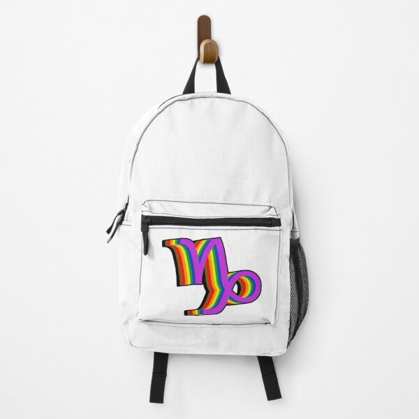 Item preview, zodiac pride: capricorn (rainbow flag) designed and sold by vdoes.