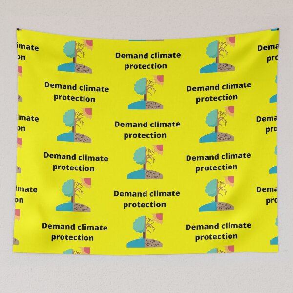 Item preview, Demand climate protection designed and sold by ArtistRebeccaLS.