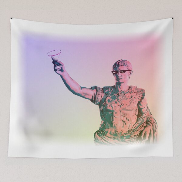 Item preview, Partying Emperor Augustus designed and sold by Arsonista Gartzia.