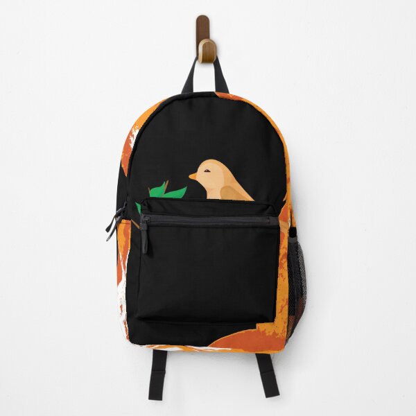 Artikelvorschau, Orange Fuchs und Vogel entworfen und verkauft von Sam Artist.