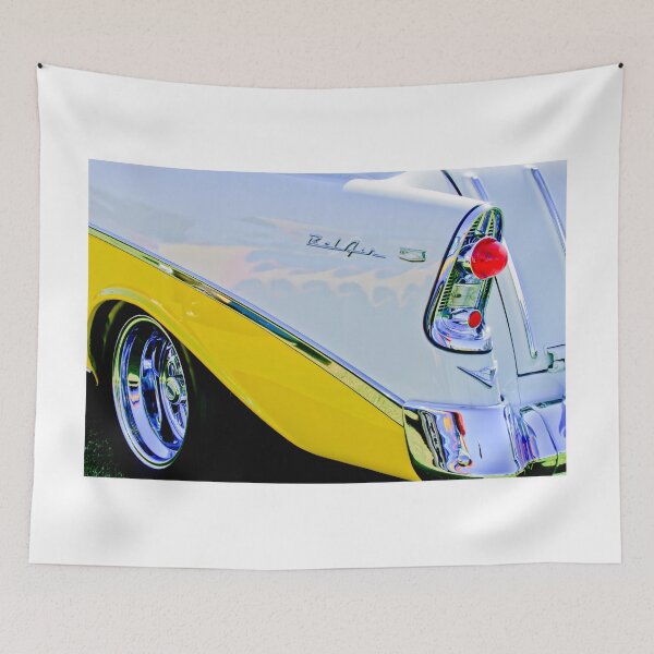 Item preview, 1956 Chevrolet Bel Air Nomad Taillight Emblem -0349c designed and sold by Jill Reger.