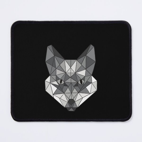 Item preview, Polygon grey and white fox designed and sold by Sam Artist.