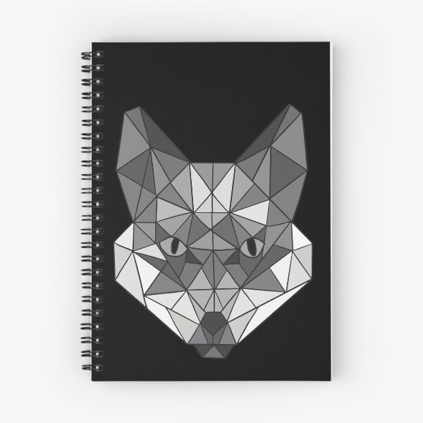 Item preview, Polygon grey and white fox designed and sold by Sam Artist.