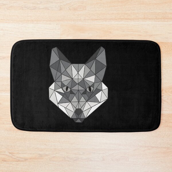 Item preview, Polygon grey and white fox designed and sold by Sam Artist.