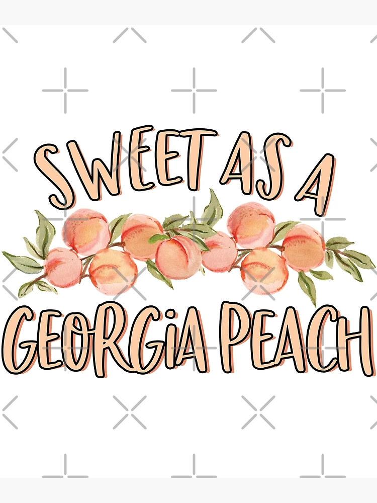 Sweet fashion Georgia peach