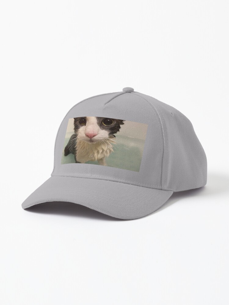 Soggy Cat Cap for Sale by Maxwellkat